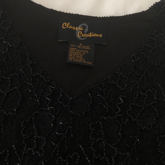 Beaded blouse for special occasions - Picture 3 of 4